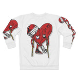 LOVE hurts ❤️🩹 AOP Unisex Sweatshirt