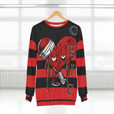 LOVE hurts ❤️🩹 Black/red Unisex Sweatshirt