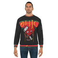 LOVE hurts ❤️‍🩹🖤 Designer Black Unisex Sweatshirt