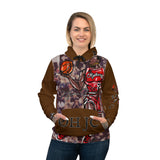 JORDAN dunk art 🐐🏀 Brown Hoodie