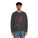 Jordan Dunk Contest Drawing🐐🏀Unisex Heavy Blend™ Crewneck Sweatshirt