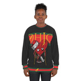 LOVE hurts ❤️‍🩹🖤 Designer Black Unisex Sweatshirt
