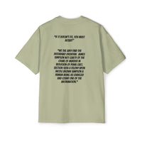OJ GOAT 🐐🧤Men's Heavy Oversized Tee