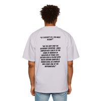 OJ GOAT 🐐🧤Men's Heavy Oversized Tee