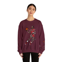 Jordan Dunk Contest Drawing🐐🏀Unisex Heavy Blend™ Crewneck Sweatshirt