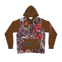 JORDAN dunk art 🐐🏀 Brown Hoodie