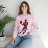 Jordan Dunk Contest Drawing🐐🏀Unisex Heavy Blend™ Crewneck Sweatshirt