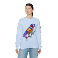 Gimme My FLOWERS 💐 🌻🌹🌸Unisex Heavy Blend™ Crewneck Sweatshirt