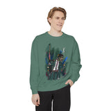 Malcolm X Abstract Portrait Sweatshirt