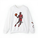 Jordan Dunk Contest Drawing🐐🏀Unisex Heavy Blend™ Crewneck Sweatshirt