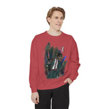 Malcolm X Abstract Portrait Sweatshirt