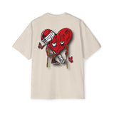 LOVE hurts ❤️‍🩹Men's Heavy Oversized Tee