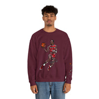 Jordan Dunk Contest Drawing🐐🏀Unisex Heavy Blend™ Crewneck Sweatshirt