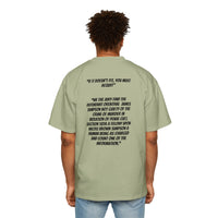OJ GOAT 🐐🧤Men's Heavy Oversized Tee