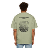 OJ GOAT 🐐🧤Men's Heavy Oversized Tee