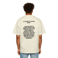 OJ GOAT 🐐🧤Men's Heavy Oversized Tee