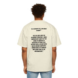 OJ GOAT 🐐🧤Men's Heavy Oversized Tee