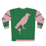 Aaliyah 🎙️👸🏽 green/light pink Unisex Sweatshirt