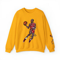 Jordan Dunk Contest Drawing🐐🏀Unisex Heavy Blend™ Crewneck Sweatshirt