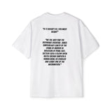 OJ GOAT 🐐🧤Men's Heavy Oversized Tee