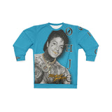 Michael Jackson 🎤🕺🏽🩵 turquoise Unisex Sweatshirt