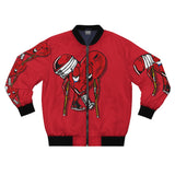 LOVE hurts ❤️‍🩹 red Bomber Jacket