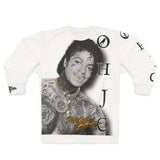 Michael Jackson 🎤🕺🏽🤍 White Unisex Sweatshirt