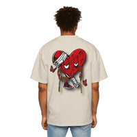 LOVE hurts ❤️‍🩹Men's Heavy Oversized Tee