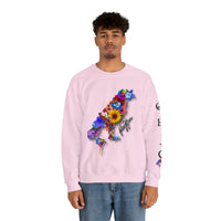 Gimme My FLOWERS 💐 🌻🌹🌸Unisex Heavy Blend™ Crewneck Sweatshirt
