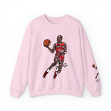 Jordan Dunk Contest Drawing🐐🏀Unisex Heavy Blend™ Crewneck Sweatshirt