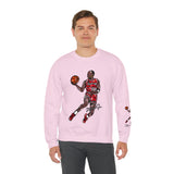 Jordan Dunk Contest Drawing🐐🏀Unisex Heavy Blend™ Crewneck Sweatshirt