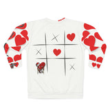 LOVE ALL OVER ❤️‍🩹❤️🤍 WHITE Unisex Sweatshirt