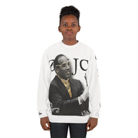 OJ NOT GUILTY👨🏻‍⚖️ White Unisex Sweatshirt