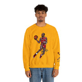 Jordan Dunk Contest Drawing🐐🏀Unisex Heavy Blend™ Crewneck Sweatshirt