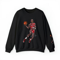 Jordan Dunk Contest Drawing🐐🏀Unisex Heavy Blend™ Crewneck Sweatshirt