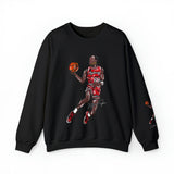 Jordan Dunk Contest Drawing🐐🏀Unisex Heavy Blend™ Crewneck Sweatshirt