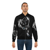 Black HEART 🖤 Black Bomber Jacket