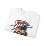 OKC Thunder ⚡️🏀 cartoon design LIMITED EDITION Crewneck Sweatshirt - Unisex Heavy Blend,