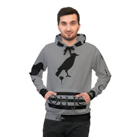 GREY BIRD logo 🩶🐦 Unisex Hoodie