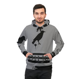 GREY BIRD logo 🩶🐦 Unisex Hoodie