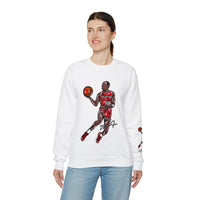 Jordan Dunk Contest Drawing🐐🏀Unisex Heavy Blend™ Crewneck Sweatshirt