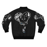 Black HEART 🖤 Black Bomber Jacket