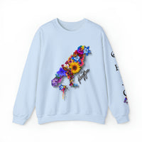 Gimme My FLOWERS 💐 🌻🌹🌸Unisex Heavy Blend™ Crewneck Sweatshirt