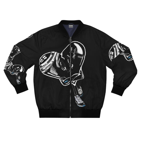 Black HEART 🖤 Black Bomber Jacket