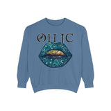 Bandana Print Lips Sweatshirt — Gold Tooth OHJC Style