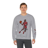 Jordan Dunk Contest Drawing🐐🏀Unisex Heavy Blend™ Crewneck Sweatshirt