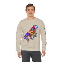 Gimme My FLOWERS 💐 🌻🌹🌸Unisex Heavy Blend™ Crewneck Sweatshirt