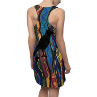 Coogi inspired 🐻Women's Cut & Sew Racerback Dress