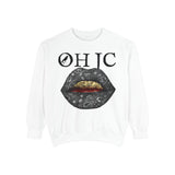 Bandana Print Lips Sweatshirt — Gold Tooth OHJC Style
