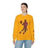 Jordan Dunk Contest Drawing🐐🏀Unisex Heavy Blend™ Crewneck Sweatshirt